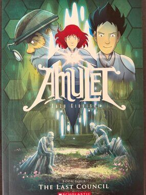 Amulet Book 4: The Last Council by Kazu Kibuishi – Brand New Paperback